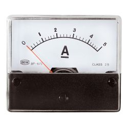 PANEELMETER 70X60MM 5A DC