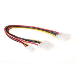VERLOOP VOEDING 5,25'' MALE - 1X5,25'' + 3,5'' FEMALE VOEDING 0,2M