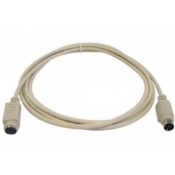 PS/2 KABEL 6P M-F 15M