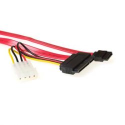KABEL SATA + VOEDING COMBIKABEL 0.75M + 0.15M