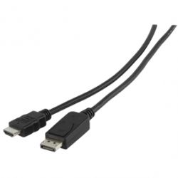 DISPLAYPORT KABEL MALE - HDMI MALE 3.0M