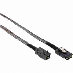 KABEL MINI SAS SFF8643 - SAS SFF8087 MET SIDEBAND 0,5M