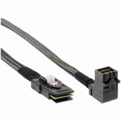 KABEL MINI SAS HAAKS SFF8643 - SAS SFF8087 MET SIDEBAND 0,5M