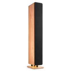 TOWER-SPEAKERS 160W ACTIVE LIGHT WOOD
