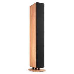 TOWER-SPEAKERS 160W LIGHT WOOD