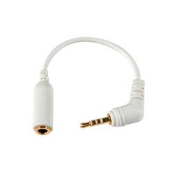 2.5MM JACK MALE QUAD-3.5MM JACK FEMALE STEREO 40MM WIT