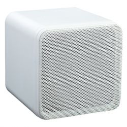 SPEAKER ABS OPBOUW 40/80W 8 OHM PER PAAR WIT