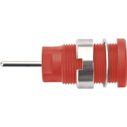 STEKKERBUS 4MM 32A CATIII ROOD SOLDEER AANSLUITING