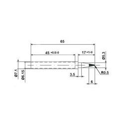 SOLDEERSTIFT VTSC30N1 0.5MM