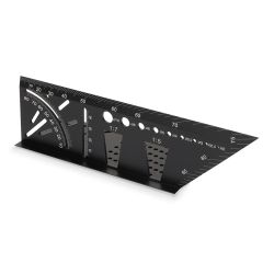 3D VERSTEKHOEK ALUMINIUM