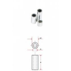 AFSTANDBUS 15MM M3 ALUMINIUM 50 STUKS