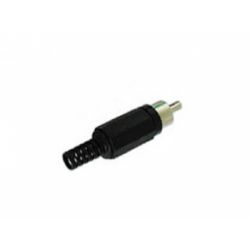 TULP PLUG PLASTIC LUXE ZWART