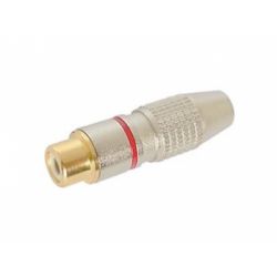 TULP CONTRA ZILVER/GOUD ROOD VOOR 6MM KABEL