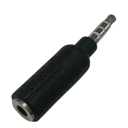 VERLOOP 3.5MM QUADRO MALE-3.5MM STEREO FEMALE ZWART