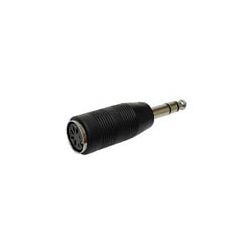 VERLOOP 6.3MM STEREO MALE-5P DIN STEREO FEMALE