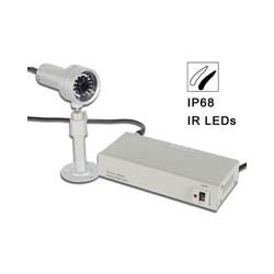 CCD CAM Z/W BULLET 420 LIJNEN 0.01LUX/F1.2 291KPIX IN WATERDICHTEBEHUIZING IP68 (30M) MET VOEDING EN 30M KABEL