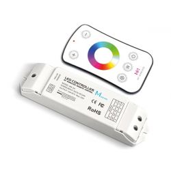 RGBW LED-CONTROLLER MET RF AFSTANDBEDIENING