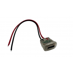 USB-C CHASSISDEEL KLEM MET LED 5A