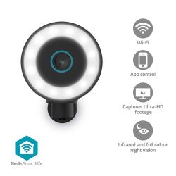 CAMERA 4K NACHTZICHT DRAAIBAAR VOOR BUITEN IP65