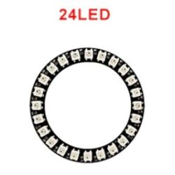 NEOPIXEL RING - 24 X WS2812 5050 RGB LED WITH INTEGRATED DRIVER