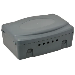 STEKKERBOX XXL WATERDICHT GRIJS 345X210X125MM