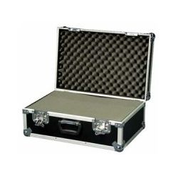 FLIGHTCASE 2 UNIVERSEEL MET PLUKSCHUIM