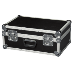 FLIGHTCASE 2 UNIVERSEEL MET PLUKSCHUIM