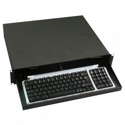 19'' KEYBOARD LADE 2U ZWART