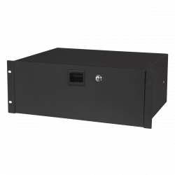 19'' LADE 4U ZWART MET SLOT