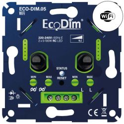 LED DIMMER DUO 0-100W INBOUW WIFI