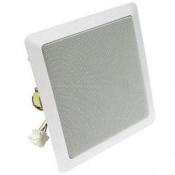 PLAFONDSPEAKER 40W RMS 8OHM/100V 2-WEG SYSTEEM 185X185MM