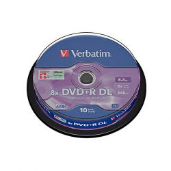 DVD-R 4.7GB WRITEABLE 10 STUKS SPINDEL 16 SPEED