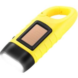 DYNAMO ZAKLAMP LED MET ACCU EN ZONNEPANEEL