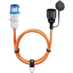 CEE VERLOOPSNOER 1,5M RA STEKKER CONTRA - CEE STEKKER 3P BLAUW 3X2,5MM2