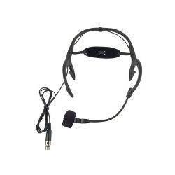 HEADSET ELECTRET MICROFOON MET 4P MINI XLR PLUG