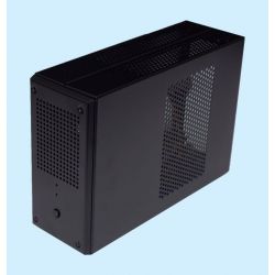 MINI-ITX BEHUIZING ZWART GEEN PSU*