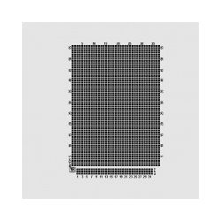 EXPERIMENTEER PRINTPLAAT PUNT RASTER 2,54MM EN 32/64/96P DINCONNECTOR AANSLUITING VIERKANTE SOLDEEREILANDJES 5 STUKS