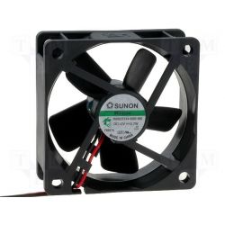 VENTILATOR  12V/DC VAPOLAGER 80X80X25MM 40M3H 22,1DB