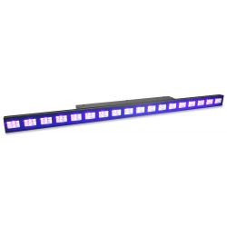 LED BAR 18X 3W UV DMX