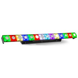 LED BAR HYBRIDE 14X 3W WIT 56 SMD RGB