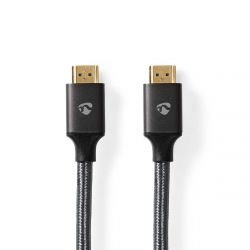 HDMI (2.1) MALE - HDMI MALE 3.0M PREMIUM 4K/120HZ 8K/60HZ