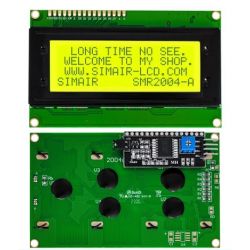 LCD2004 LCD MODULE 20X4 GROEN I2C