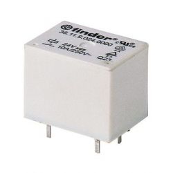 RELAIS PRINT 1XOM 24VDC 1440 OHM SCHAKELVERMOGEN 10A/28VDC 125VAC 10A/28VDC 10A 250VAC