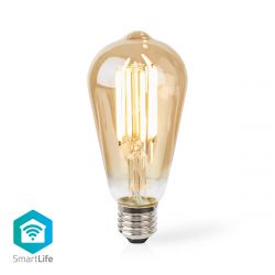 SMART FILAMENTLAMP ST64 E27 7W 806LM 1800-3000K