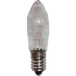LAMP LED SCHROEF E10 12V 0.1W VOOR BINNEN 3 STUKS