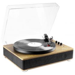 RECORD PLAYER HQ BT LICHT HOUT