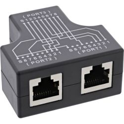 KABEL SPLITTER RJ45 CAT5E VOOR NETWERK