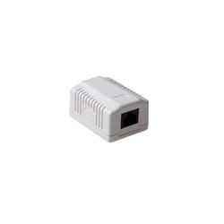 AANSLUITDOOS CAT5 1 X RJ45 OPBOUW LSA+