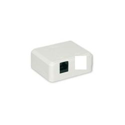 AANSLUITDOOS CAT6 1 X RJ45 OPBOUW LSA+