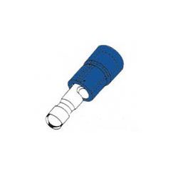 STEKKER 3.9MM BLAUW 10 STUKS